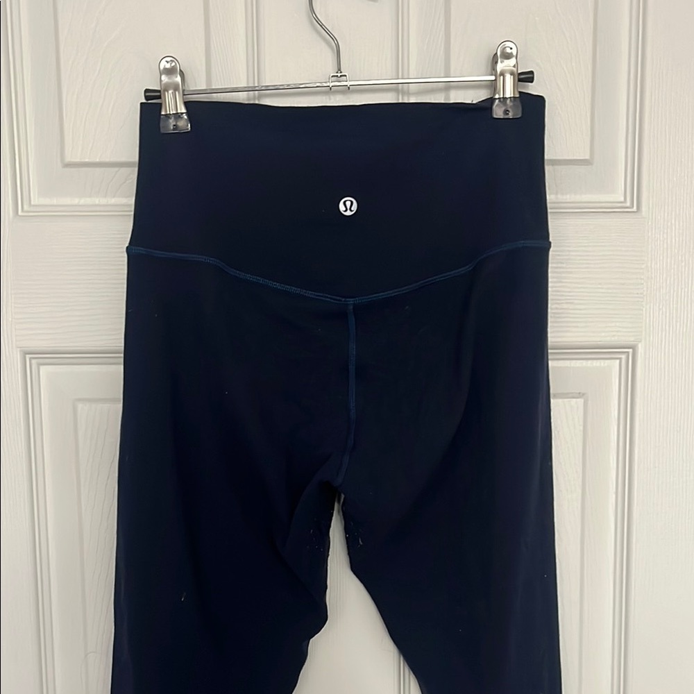 lululemon navy align Leggings size 6
